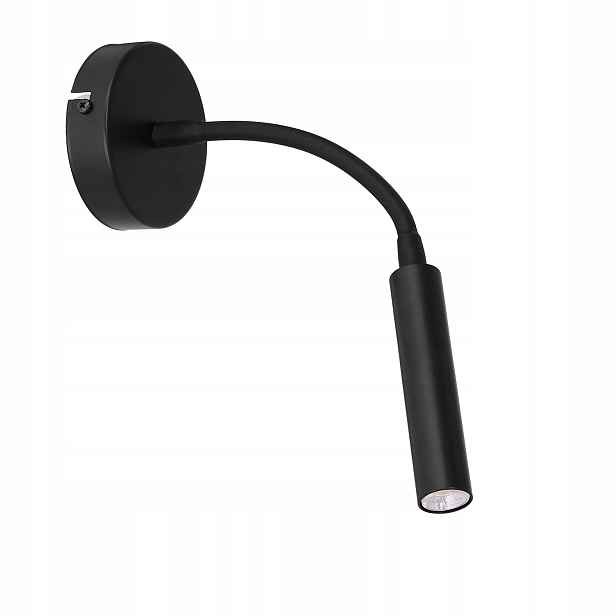 Luminex Čtecí nástěnné svítidlo Arden Černá 1xG9 8W Kov IP20