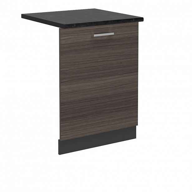 Vicco ČELNÍ PANEL MYČKY R-Line Ušlechtilá šedá 60 cm , PD Antracit