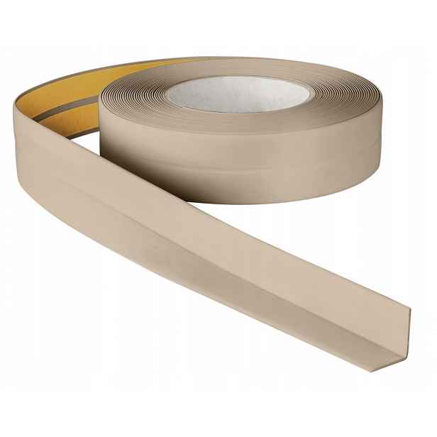 Dokončovací Lišta pružná Pvc 18x18 15 m Béžová