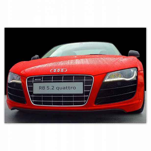 Plakáty 200x135 Audi R8 5,2 Quattro