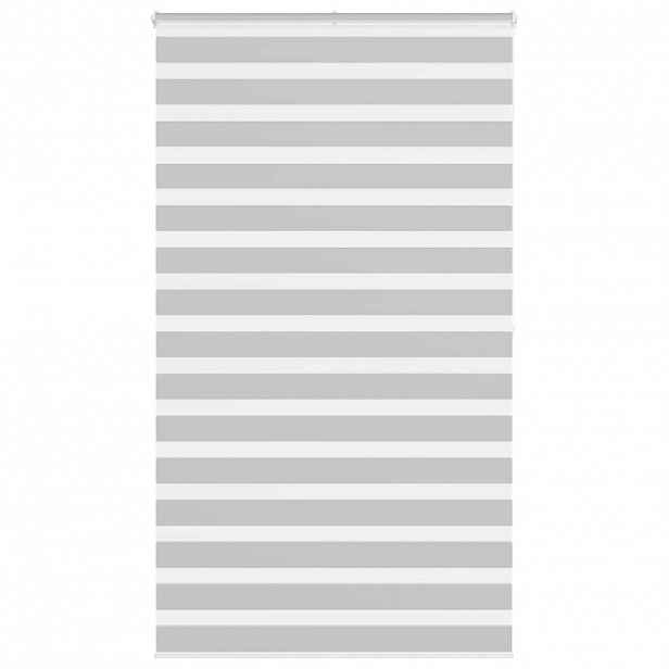vidaXL Zebra roleta 130x200 cm šířka látky 125,9 cm polyester