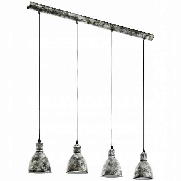 Závěsná lampa Laversdale v matné černé barvě E27