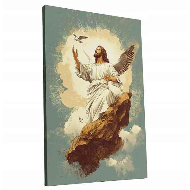 Obraz na plátně Ježíš Kristus pro děti a mládež, moderní 60x90 dárek