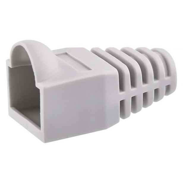 Ochrana konektoru RJ45 Emos šedá 20 ks/bal.