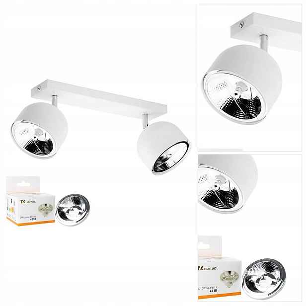 Reflektor Altea bílý s nastavitelným akcentovým bodem nad obrazem Tk Lighting