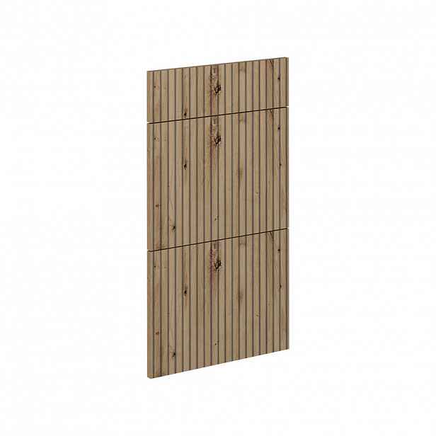 Vicco KUCHYŇSKÁ DVÍŘKA R-Line Řemeslný dub 39.6 x 70.4 cm nábytková čela pro spodní skříňku se zásuvkami