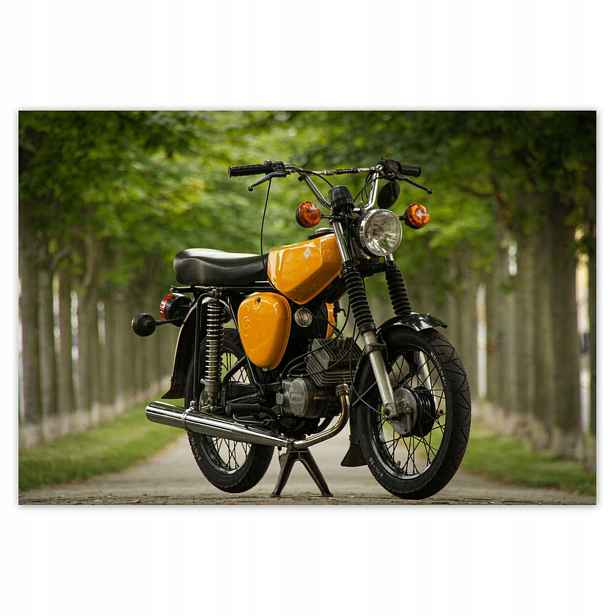 Fototapety 152x104 motocykl Simson Klasika