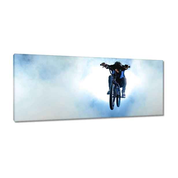 Obrazy 100x40 Bmx Skoky Kolo
