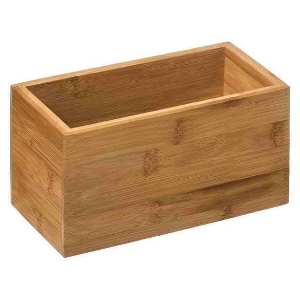 5five Simply Smart Bambusový úložný box PUDY hnědý