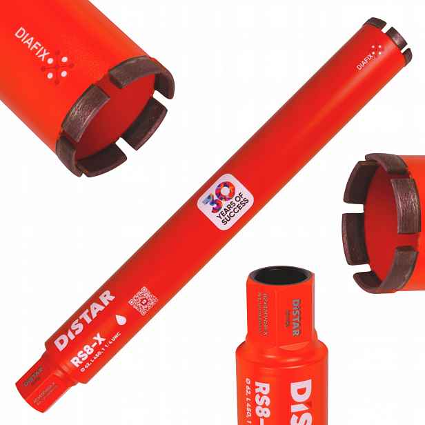 Vrták Distar Dds-w 62x450 1 1/4 Unc RS8-X do betonu