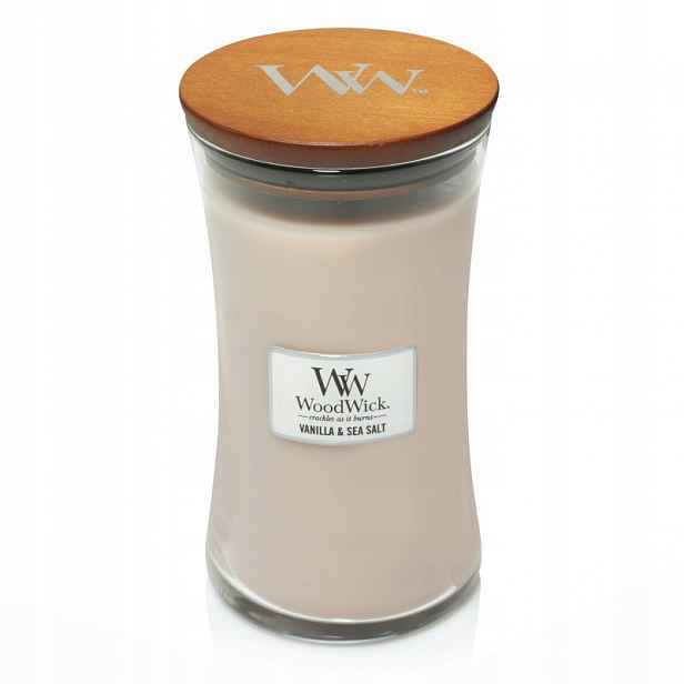 WoodWick velký Vanilla & Sea Salt