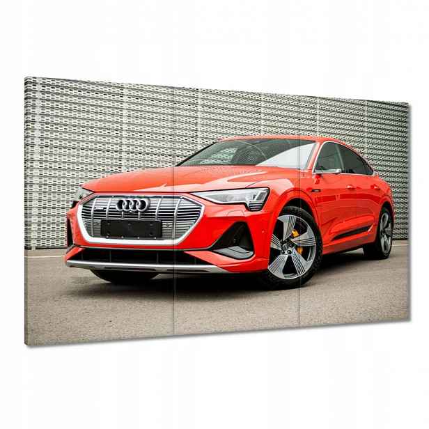 Obrazy 120x80 Červené Audi e-tron