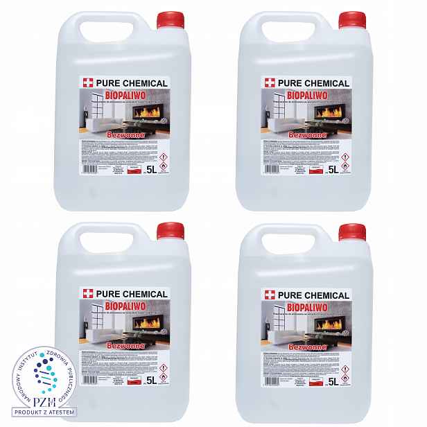 Biopalivo Do Biokrbu Bio Ethanol Bez Sazí A Kouře Atest 20l (4x5l)
