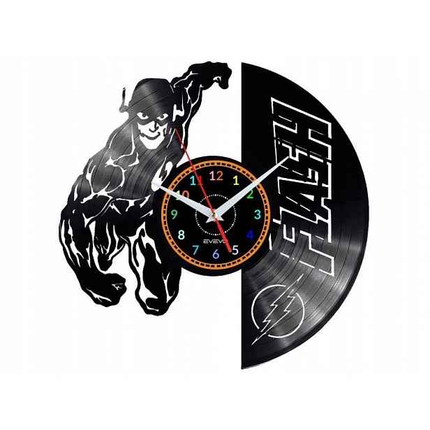 Flash Nástěnné Dekorativní Hodiny, Moderní Vinylová Deska Jako Dárek