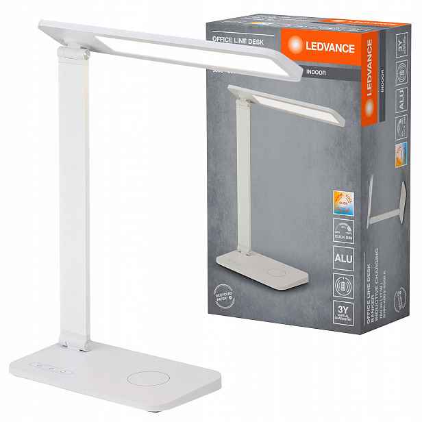 Stolní Led stolní lampa 17W 651lm Cct Stmívatelná Bílá Office Line