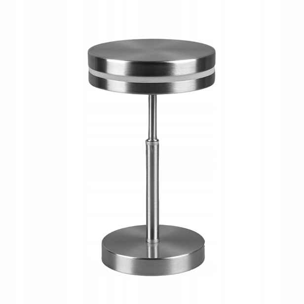 Moderní stolní lampa Franklin stříbrná Trio