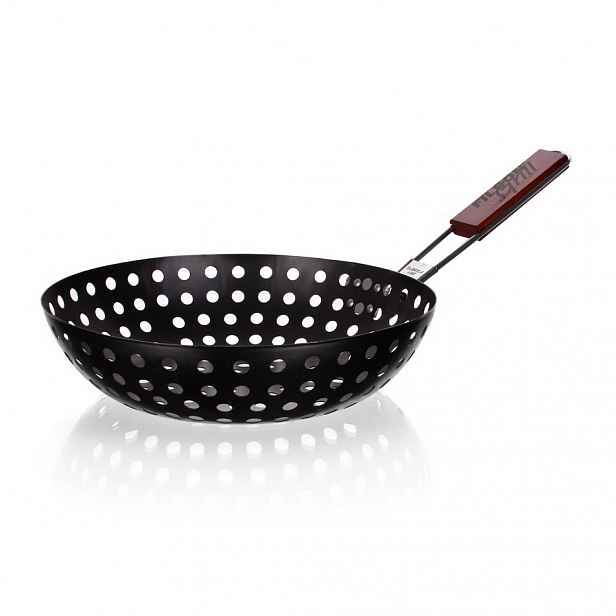 HAPPY GREEN Pánev grilovací wok BBQ 28 x 6,5 cm