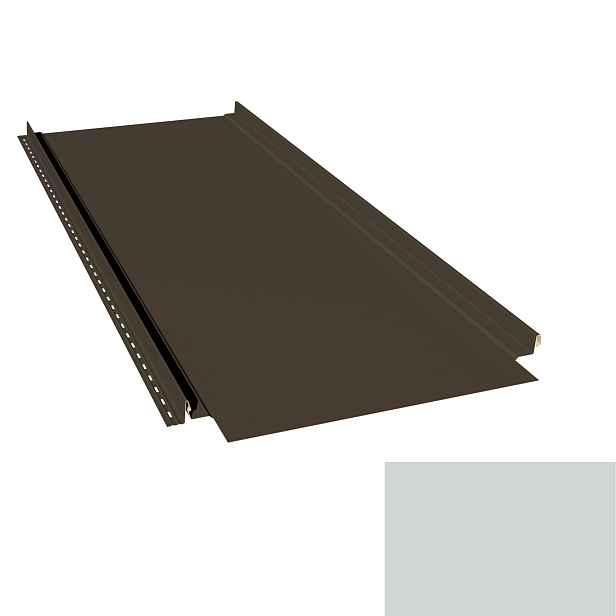Krytina plechová LINEDEK 485 Flat SP 25 LESK 2G330 světle stříbrná Cut