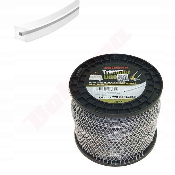Struna Dual-cut Square 2,4 MM/223 M