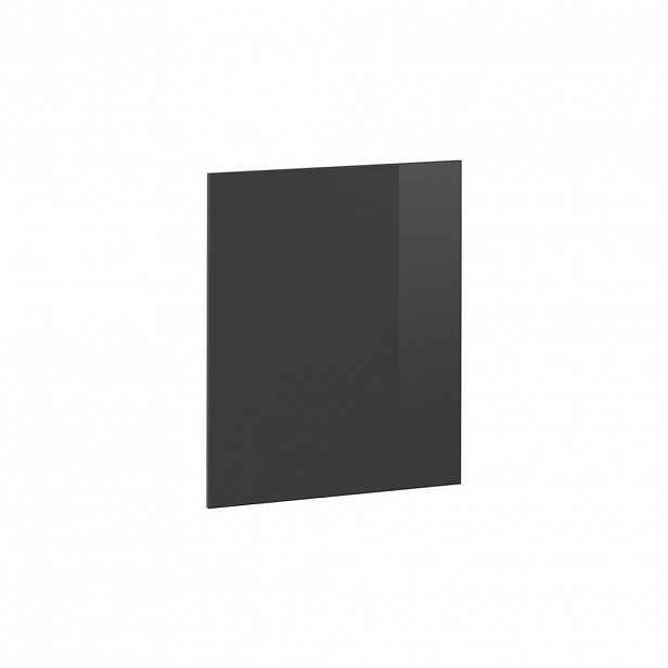 Vicco KUCHYŇSKÁ DVÍŘKA R-Line Antracitový vysoký lesk 59.6 x 71.3 cm nábytková čela pro poloviční skříň pro troubu