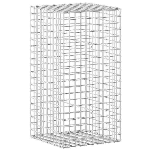 vidaXL Gabion s drátem 5 mm a síťkou 5x5 cm 50x50x100 cm