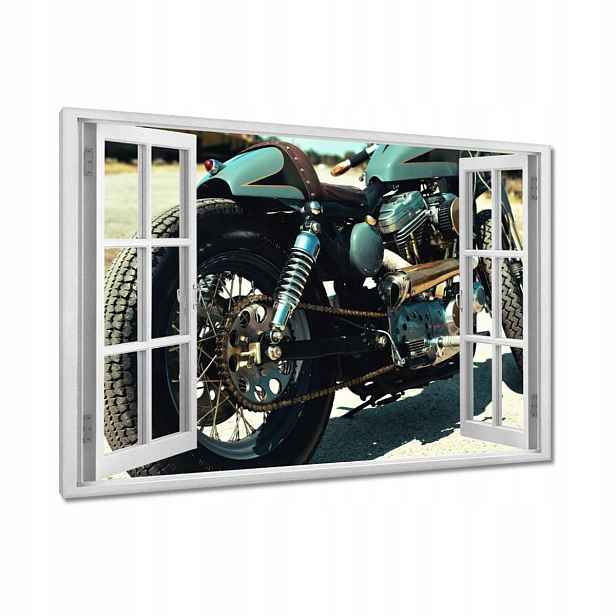 Obrazy 90x60 Klasický motocyklový motor