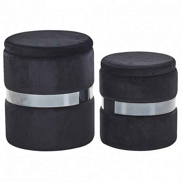Beliani PUF Doris 35-30/35-30/44-36 cm