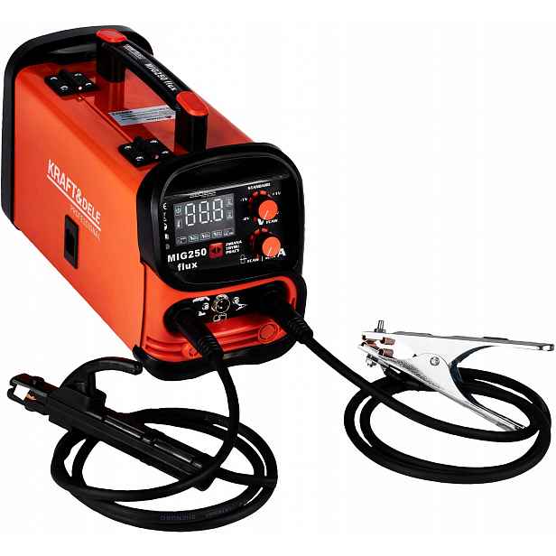 Poloautomatický svařovací stroj Mig/mag, Mma, Tig Kraft&Dele KD1875