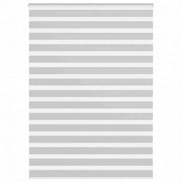 vidaXL Zebra roleta 160x200 cm šířka látky 155,9 cm polyester