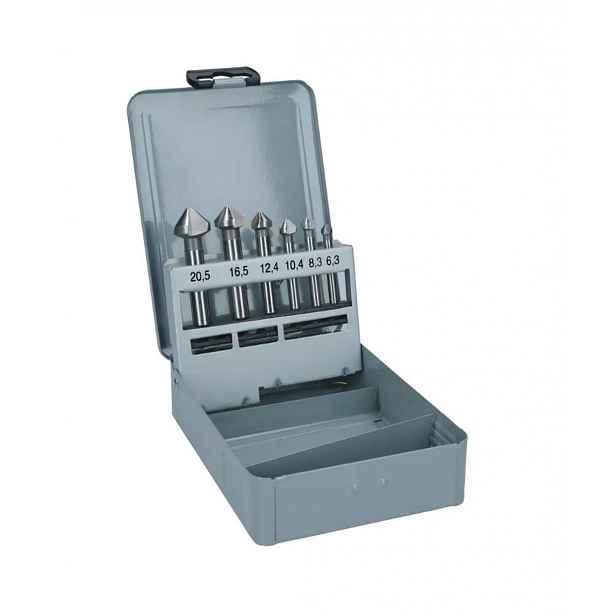 Bosch - 6dílná sada záhlubníků do kovu 2608597527