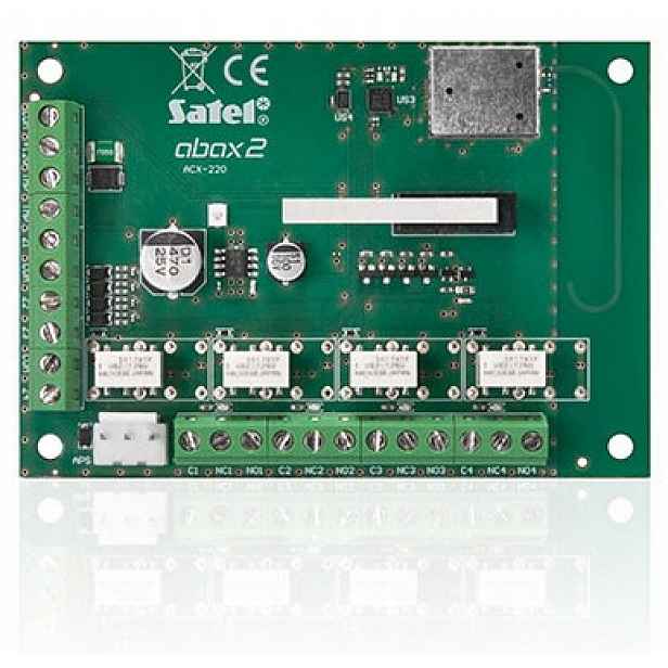 Expandér kabelových vstupů/výstupů ACX-220 pro systém ABAX2 868MHz