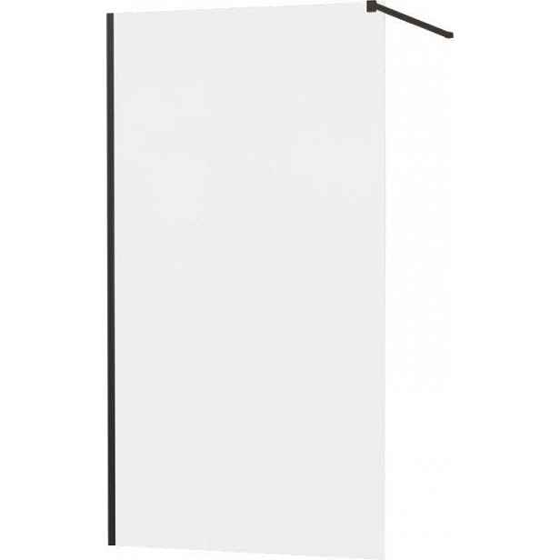 MEXEN - KIOTO Sprchová zástěna WALK-IN 70x200 cm 8 mm, černá, matné sklo 800-070-101-70-30