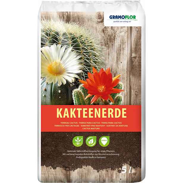 Substrát pro kaktusy a sukulenty GRAMOFLOR 5 l GR1083-23600005