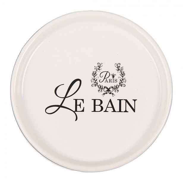 Keramická kulatá mýdlenka Le Bain - Ø 12*3 cm Clayre & Eef