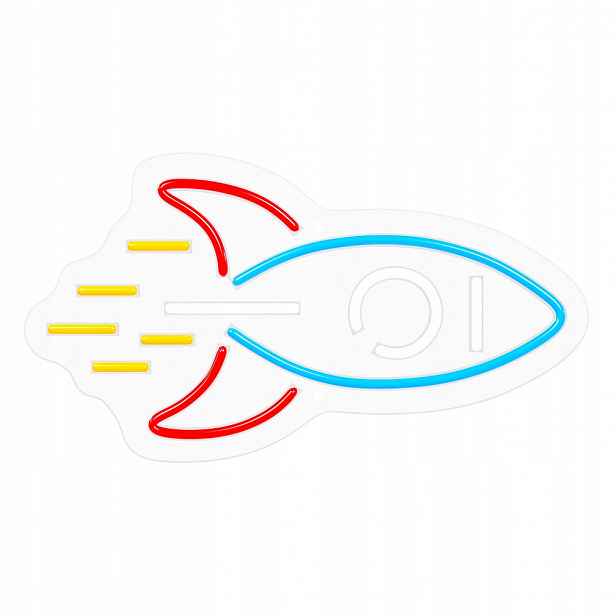 Neon Plexi Led Raketa multicolor NNE18 Neolia