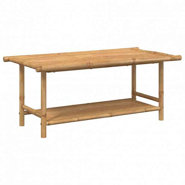 vidaXL Konferenční stolek 110 x 55 x 45 cm bambus