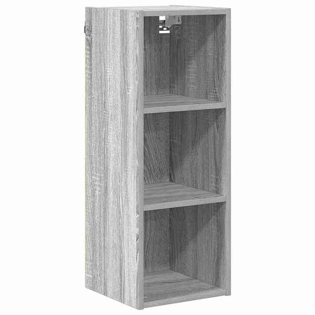 vidaXL Závěsná skříňka Šedá Sonoma 30 x 29,5 x 80 cm Kompozitní dřevo