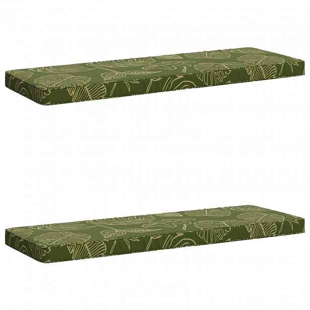 vidaXL Sady polštářů na lavici (2 kusy) VUGHT 2 ks 100% polyester