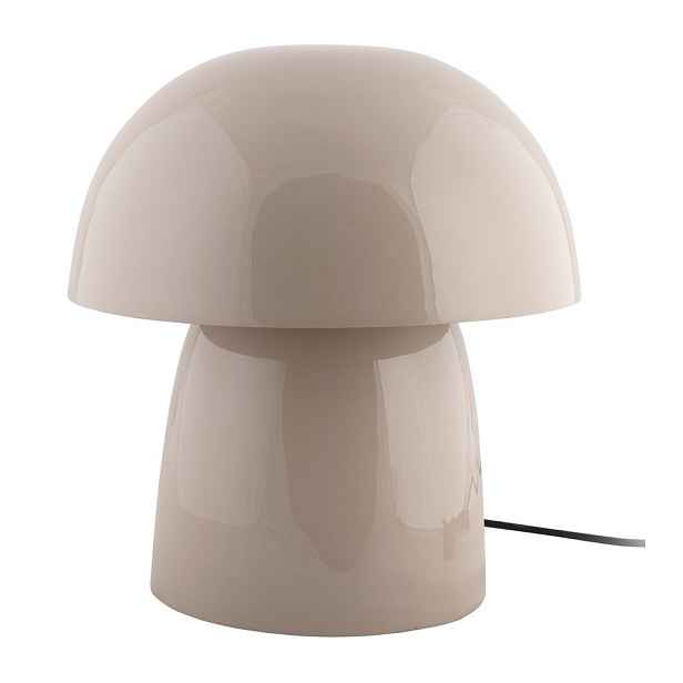 Béžová kovová stolní lampa (výška 34 cm) Masivo Seta – Leitmotiv
