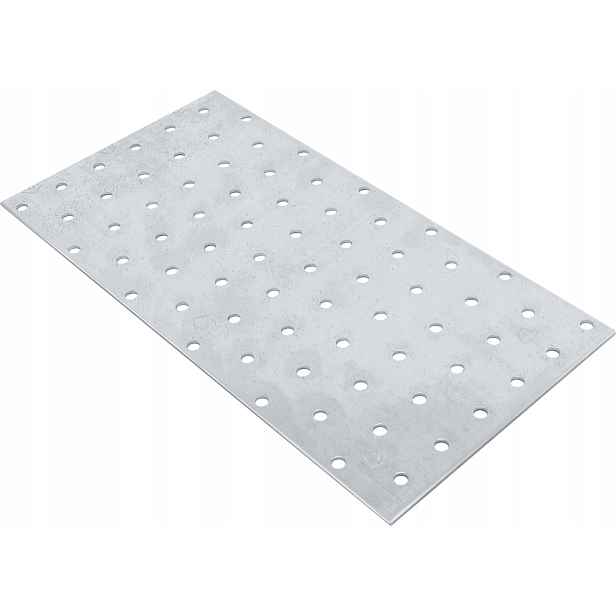 Perforovaná plochá tesařská spojka 120 x 240 x 2 mm PP19 50 Ks
