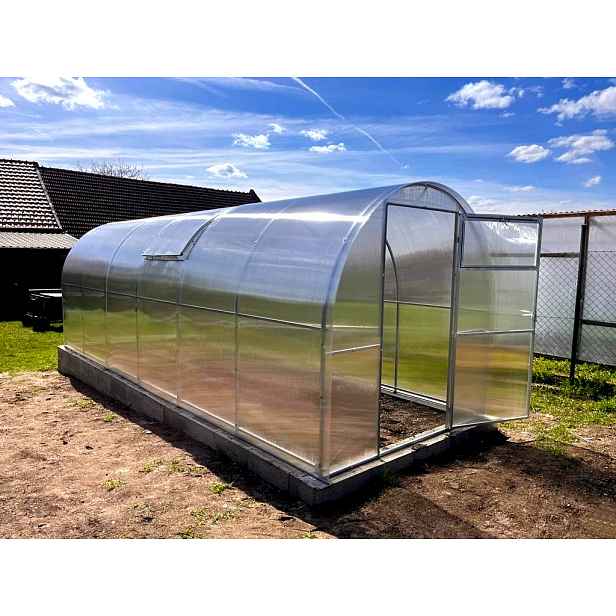 Zahradní skleník LEGI TOMATO 4 x 2 m, 6 mm GA179934-6MM
