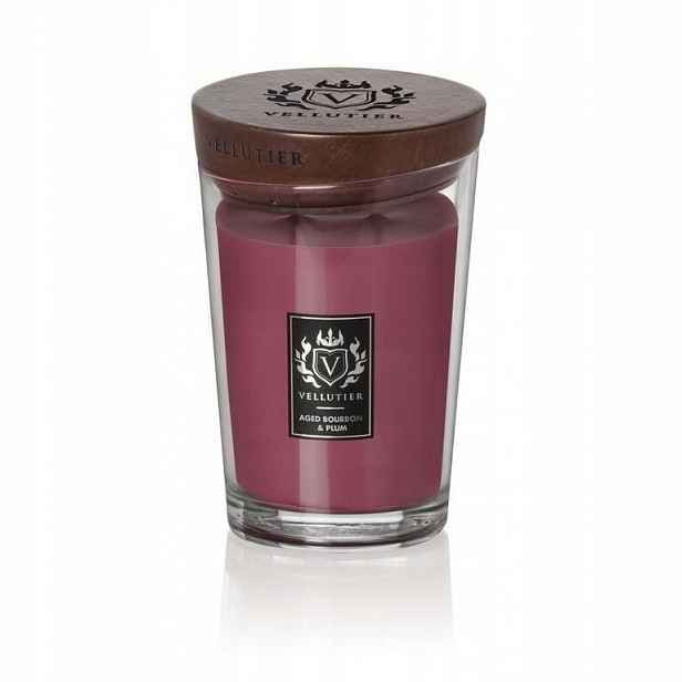 Aged Bourbon & Plum – Vellutier – velká vonná svíčka