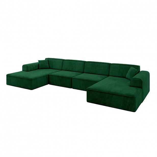 ALTDECOR SEDACÍ SOUPRAVA IREA-U2-v3 – 388 x 171 x 79 cm, zelená