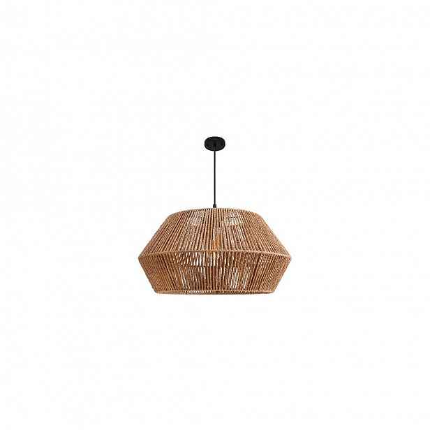 Led Závěsné Lampy Ocelové Ø500 MM Hnědo-černé Boho IP20