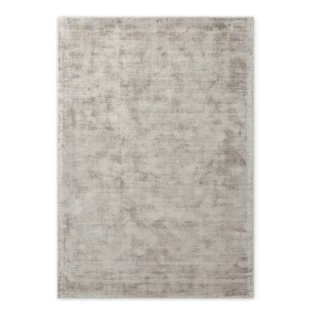 Šedý ručně tkaný koberec z viskózy 200x300 cm Noemi – Vikosa