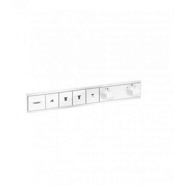 Sprchová baterie Hansgrohe Rainselect 4 bez podomítkového tělesa matná bílá 15382700