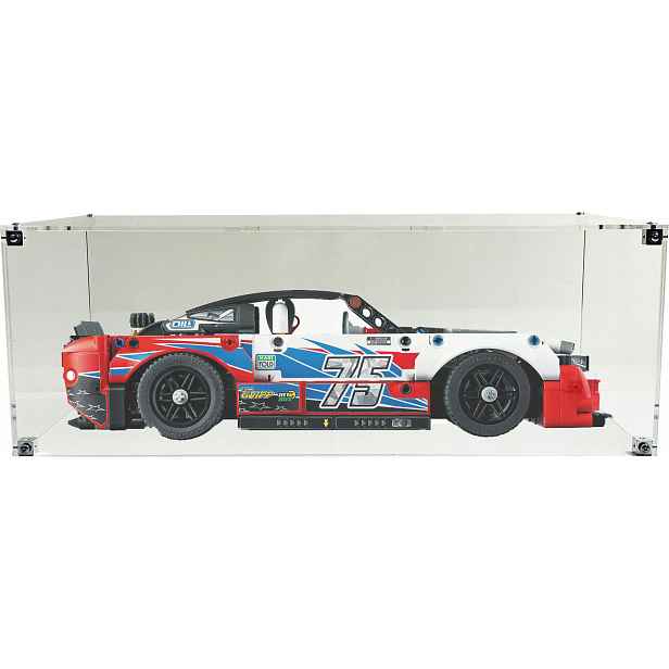 Vitrína Drewlandia pro stavebnici Lego Technic 42153 Chevrolet Camaro ZL1