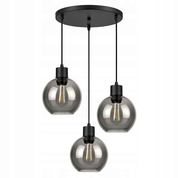 Závěsné stropní svítidlo Led lustr skleněné koule E27 moderní stropní svítidlo