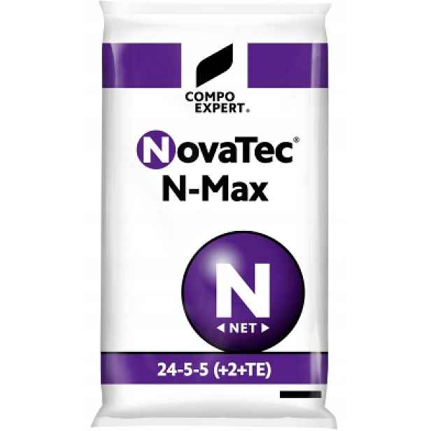 Compo Expert Novatec N Max 24-5-5 10 kg dusíkaté hnojivo pro trávníky