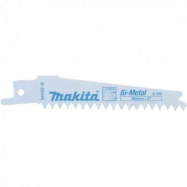Makita - Sada pilový plátků na sádrokarton 6 TPI, délka 100 mm, 5 ks B-20448